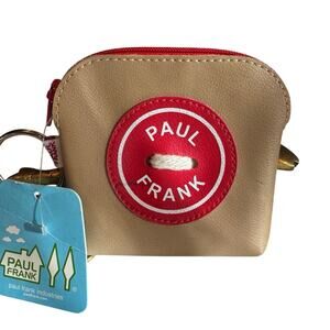 Paul Frank Sock Monkey Keychain with Pouch